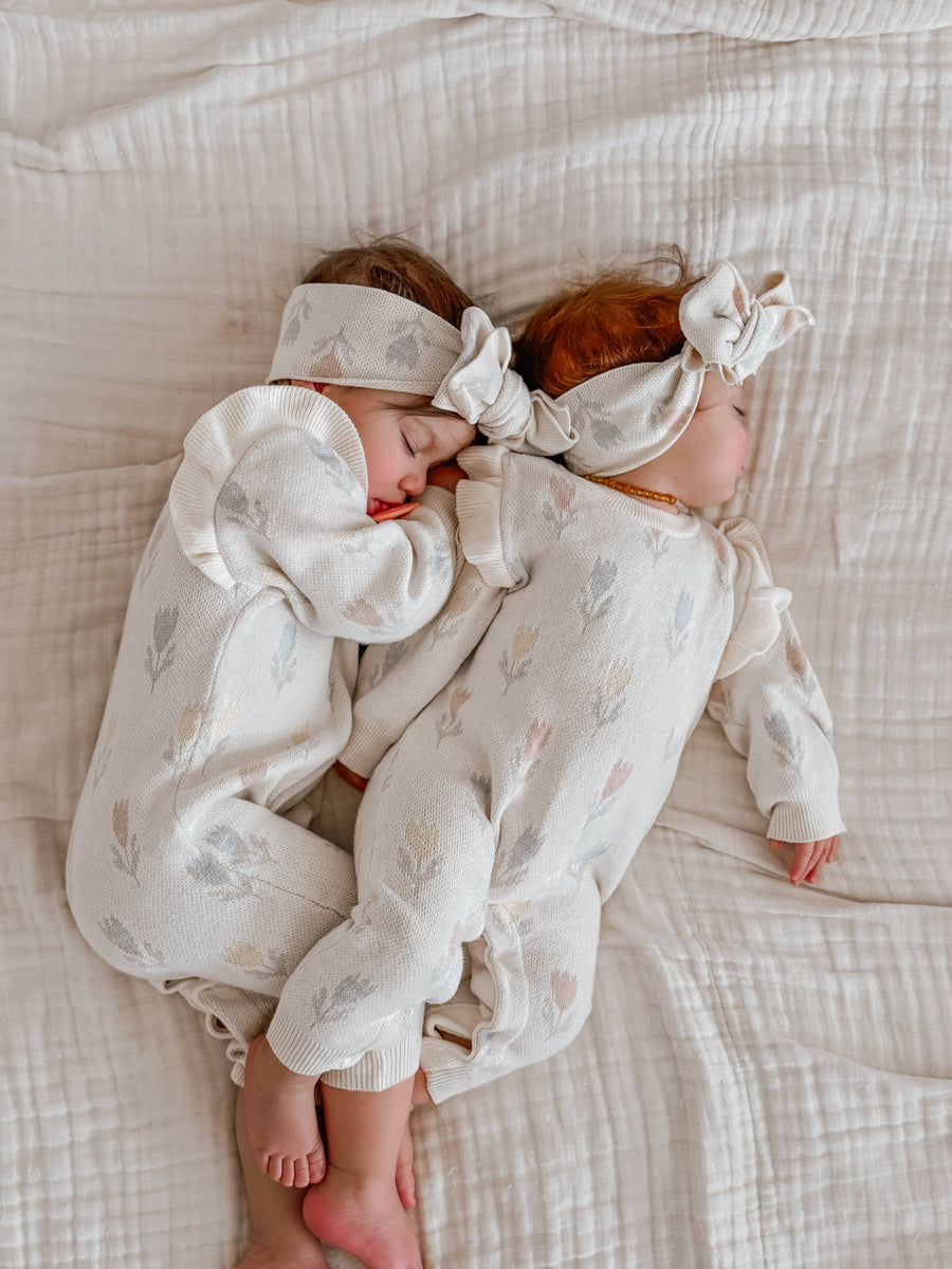 Luna + Luca - Tulip Jacquard Jumpsuit