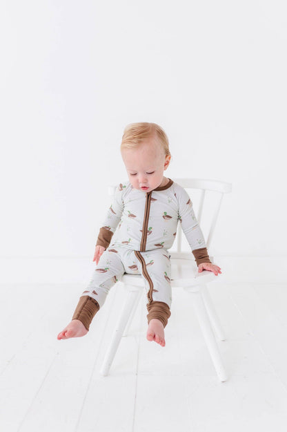 Kiki + Lulu - Duck, Duck Cute Ribbed Convertible Footies