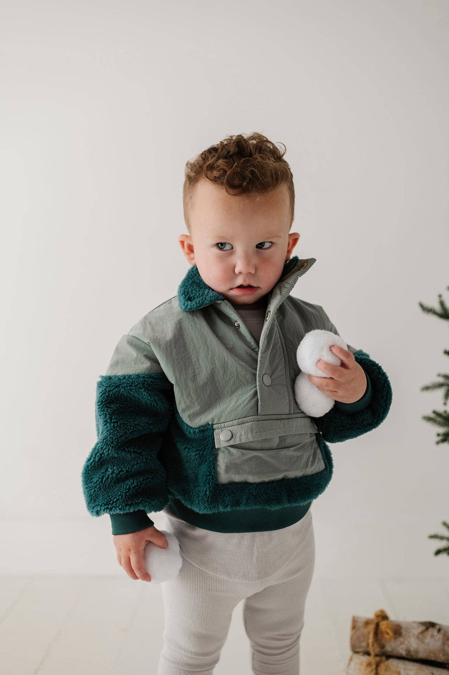 babysprouts clothing company - Sherpa Pullover