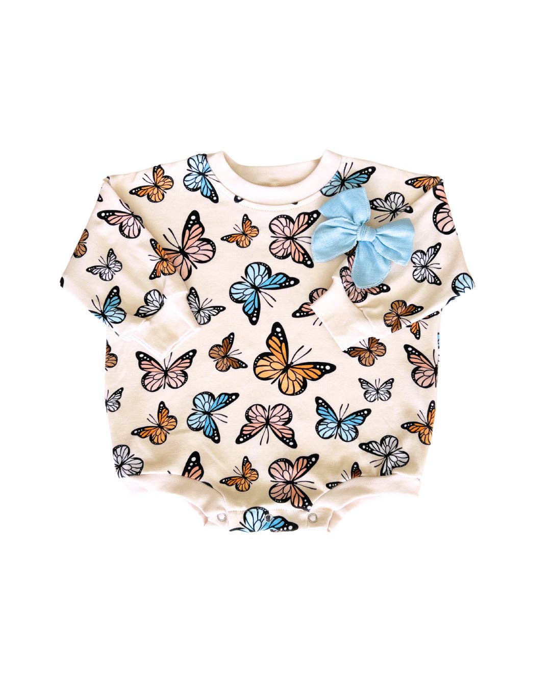 Lucky Panda Kids - Bubble Romper | Butterflies