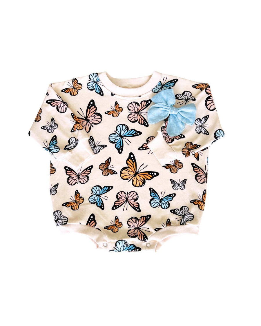 Lucky Panda Kids - Bubble Romper | Butterflies