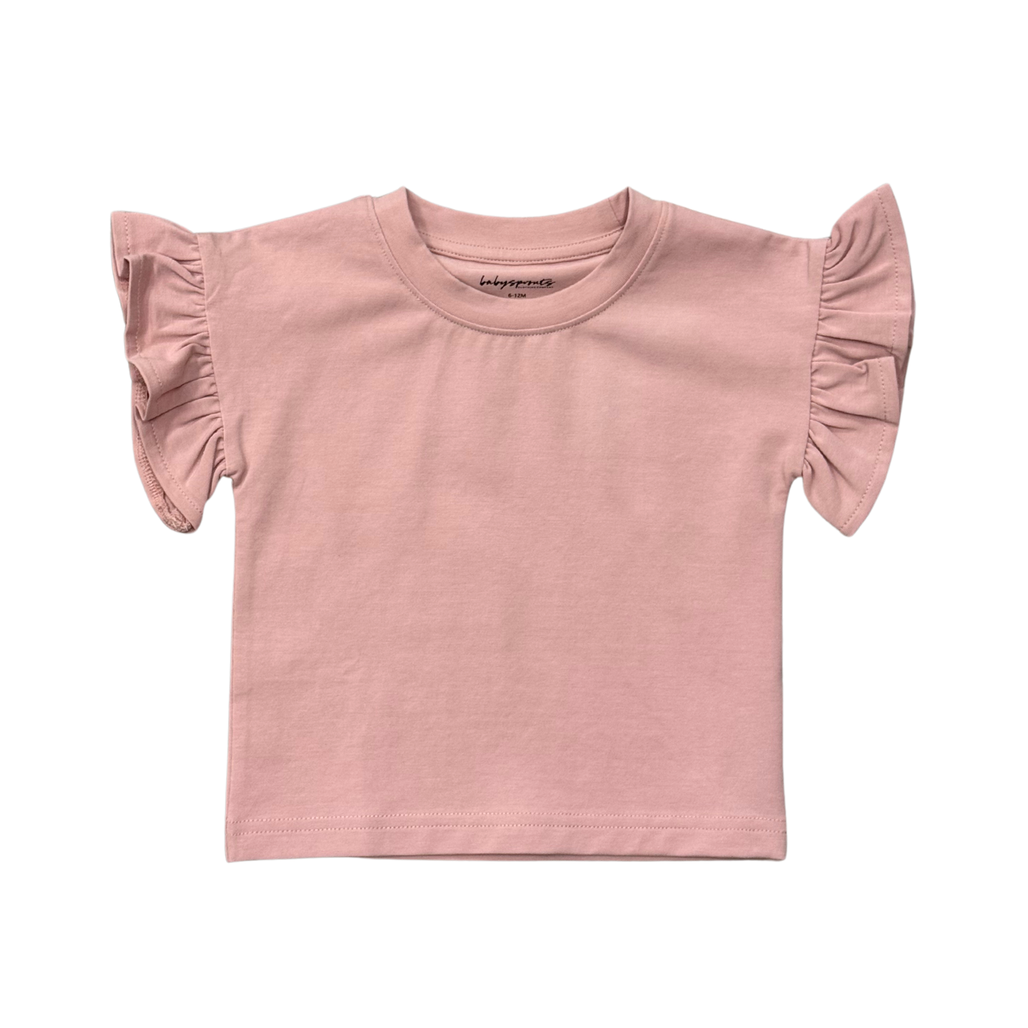 babysprouts clothing company - Babysprouts Girl's Ruffle Sleeve Top