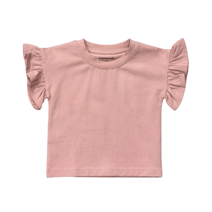 babysprouts clothing company - Babysprouts Girl's Ruffle Sleeve Top