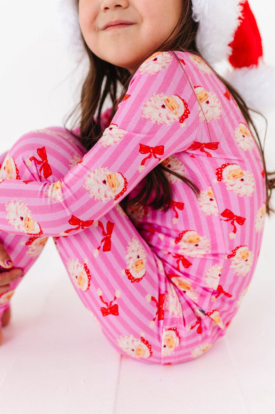 Kiki + Lulu - Santa Soirée Kids Pajamas