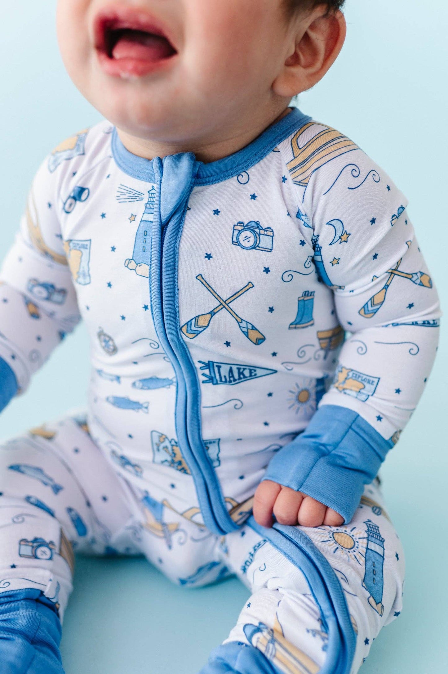 Kiki + Lulu - Lake It Or Leave It Convertible Footie