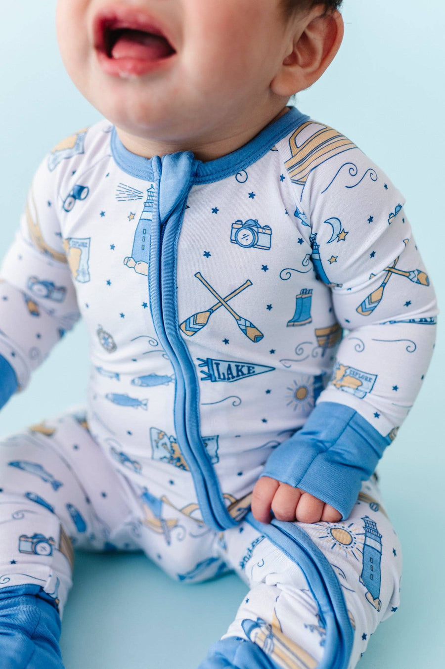 Kiki + Lulu - Lake It Or Leave It Convertible Footie