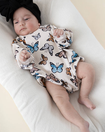 Lucky Panda Kids - Bubble Romper | Butterflies