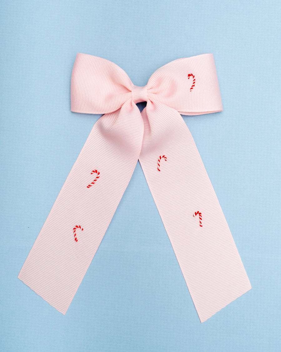 Candy Cane Village Bow