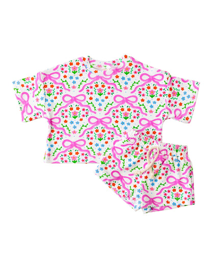 Lucky Panda Kids - Shorts Set | Coquette Garden
