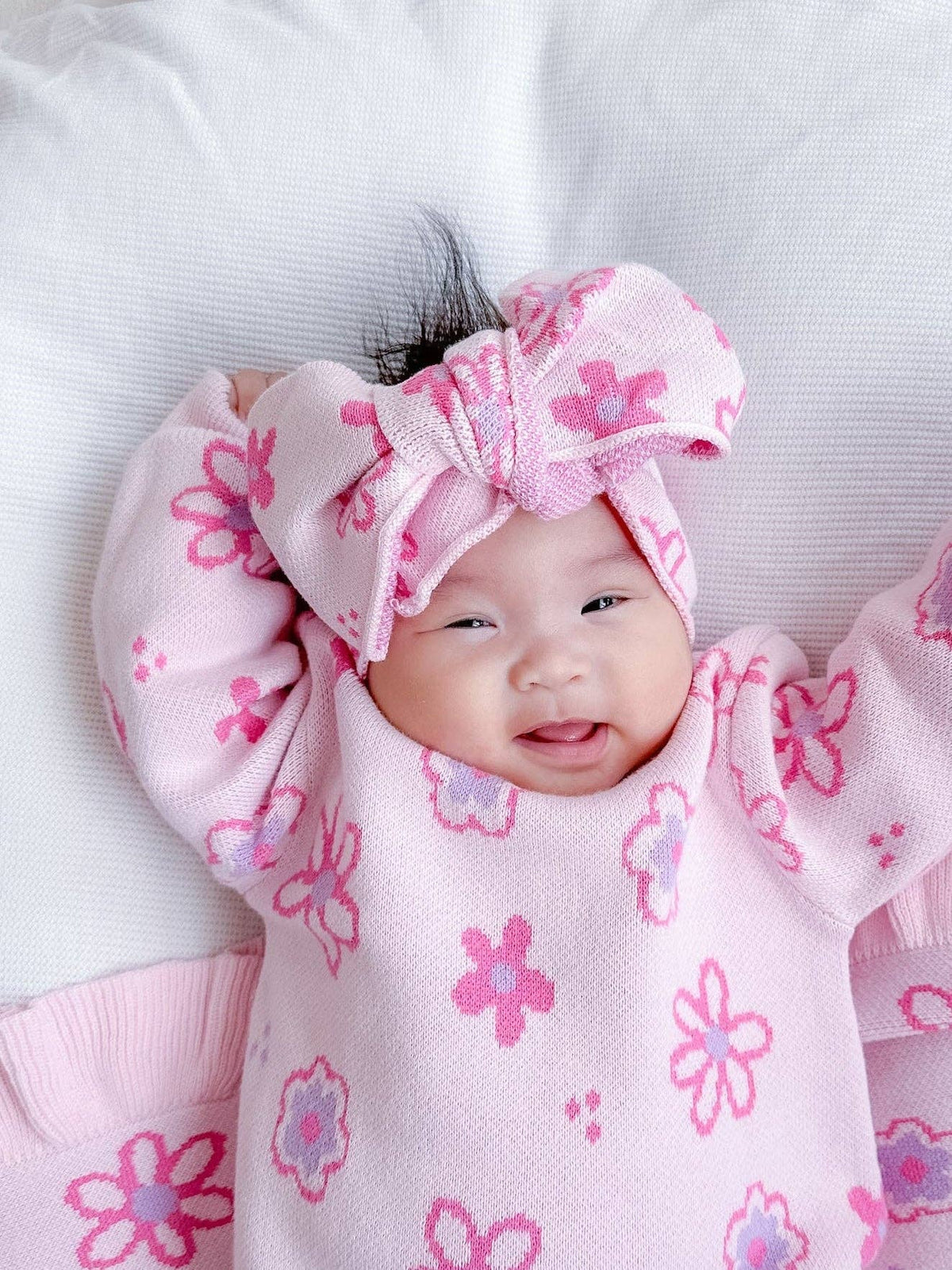 Luna + Luca - Wildflower Dreams Jumpsuit - Powder Pink
