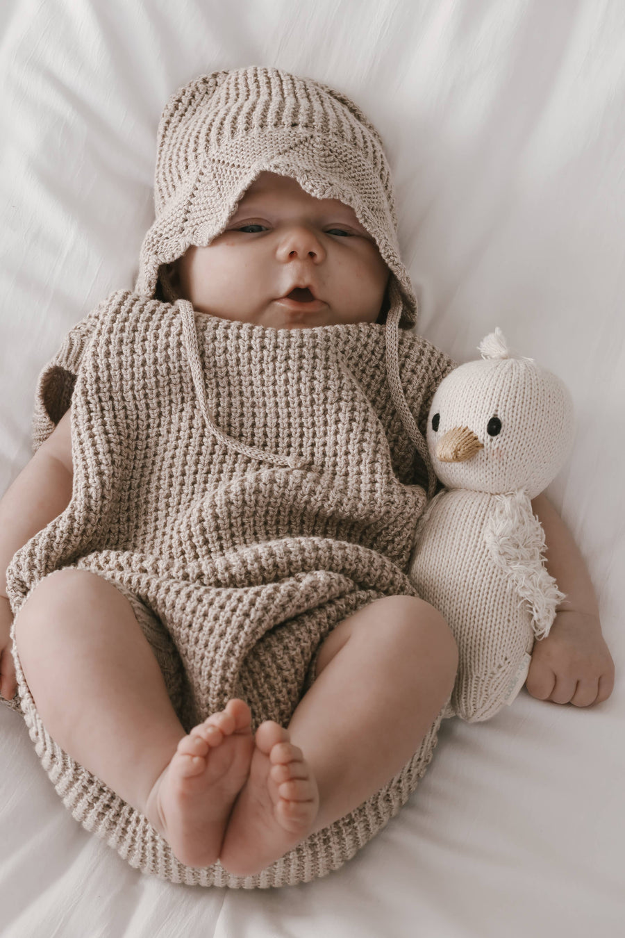 Luna + Luca - Summer Tank Set - Heather Beige