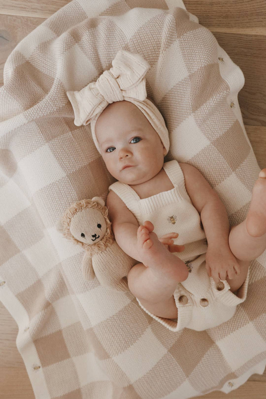 Luna + Luca - Busy Bee Romper