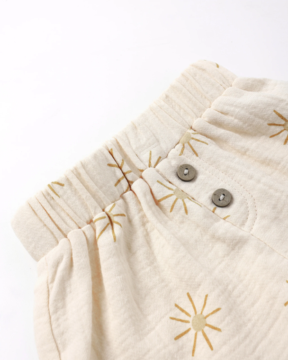 Quincy Mae - Woven Short Sunburst