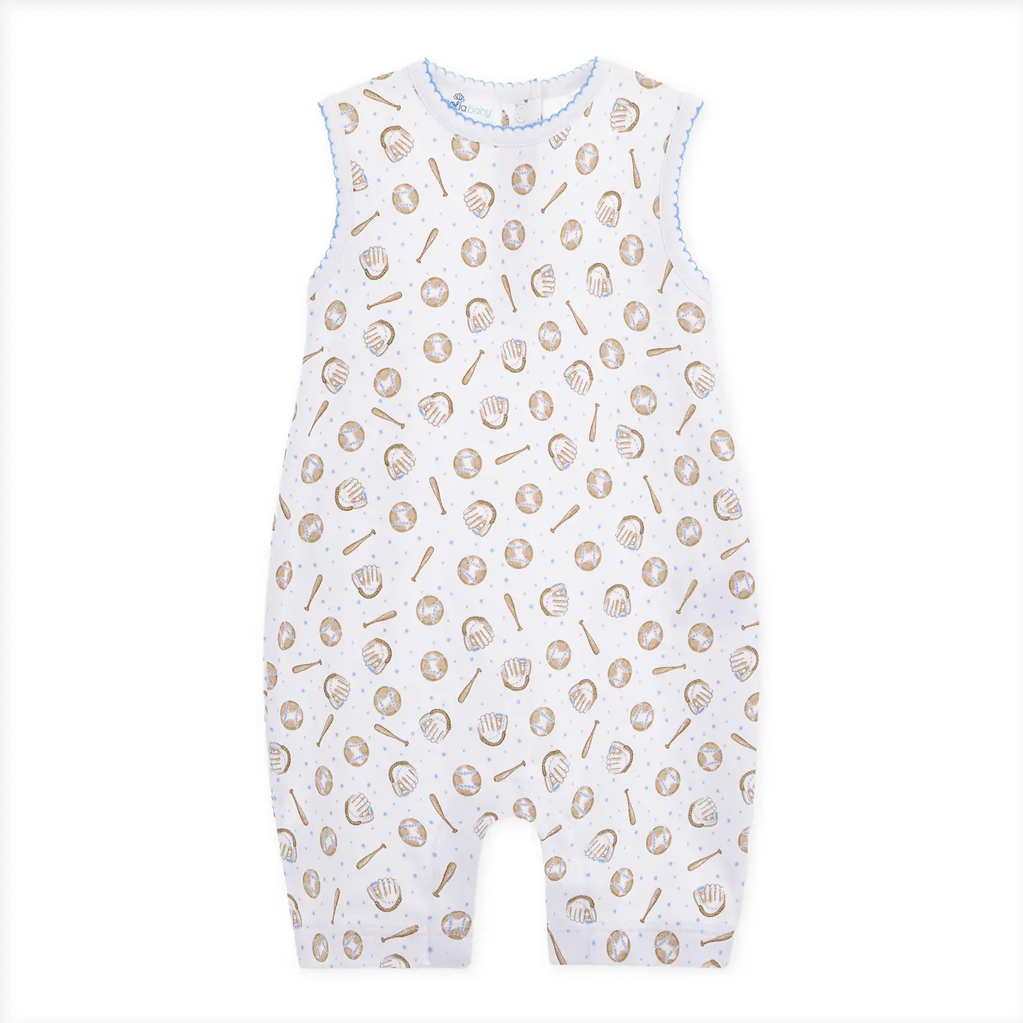 Magnolia Baby - Lil' Sluggers Short Playsuit