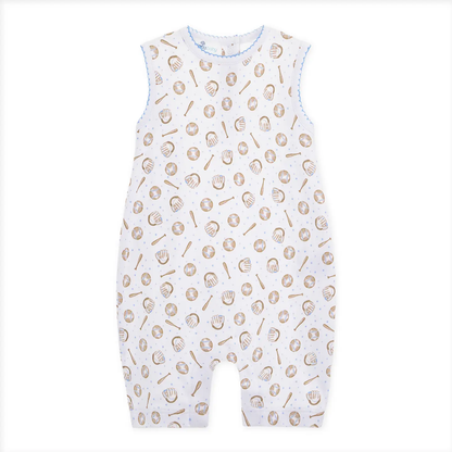 Magnolia Baby - Lil' Sluggers Short Playsuit