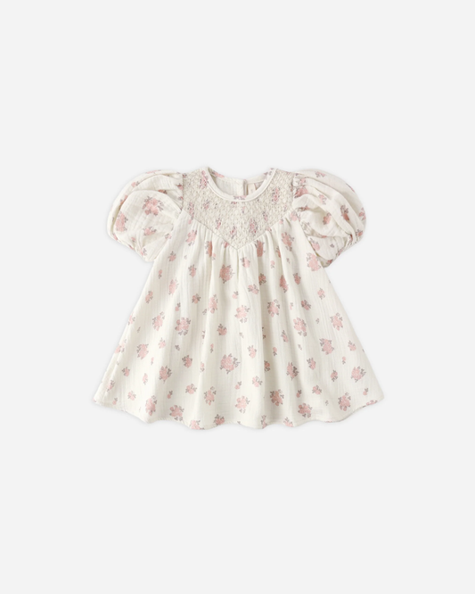 Quincy Mae - Carina Dress Garden Rose