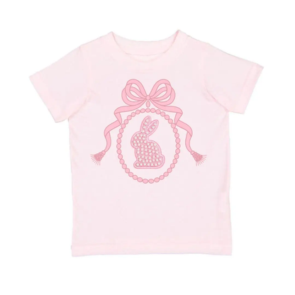 Sweet Wink - Bunny Locket Pearl Patch T-Shirt
