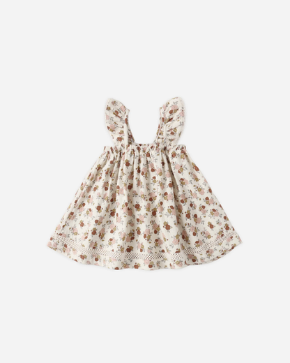 Quincy Mae - Ruffle Tank Dress Bloom