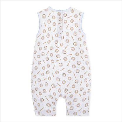 Magnolia Baby - Lil' Sluggers Short Playsuit