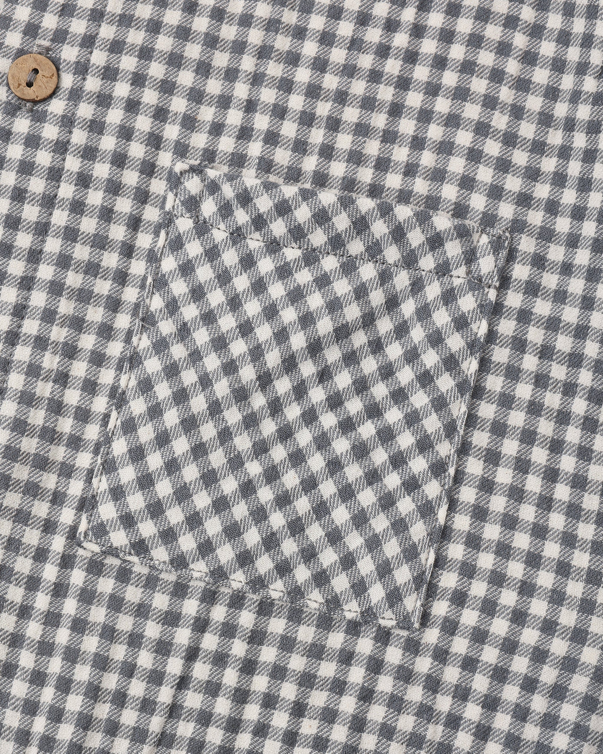 Quincy Mae - Pocketed Woven Jumpsuit Midnight Gingham