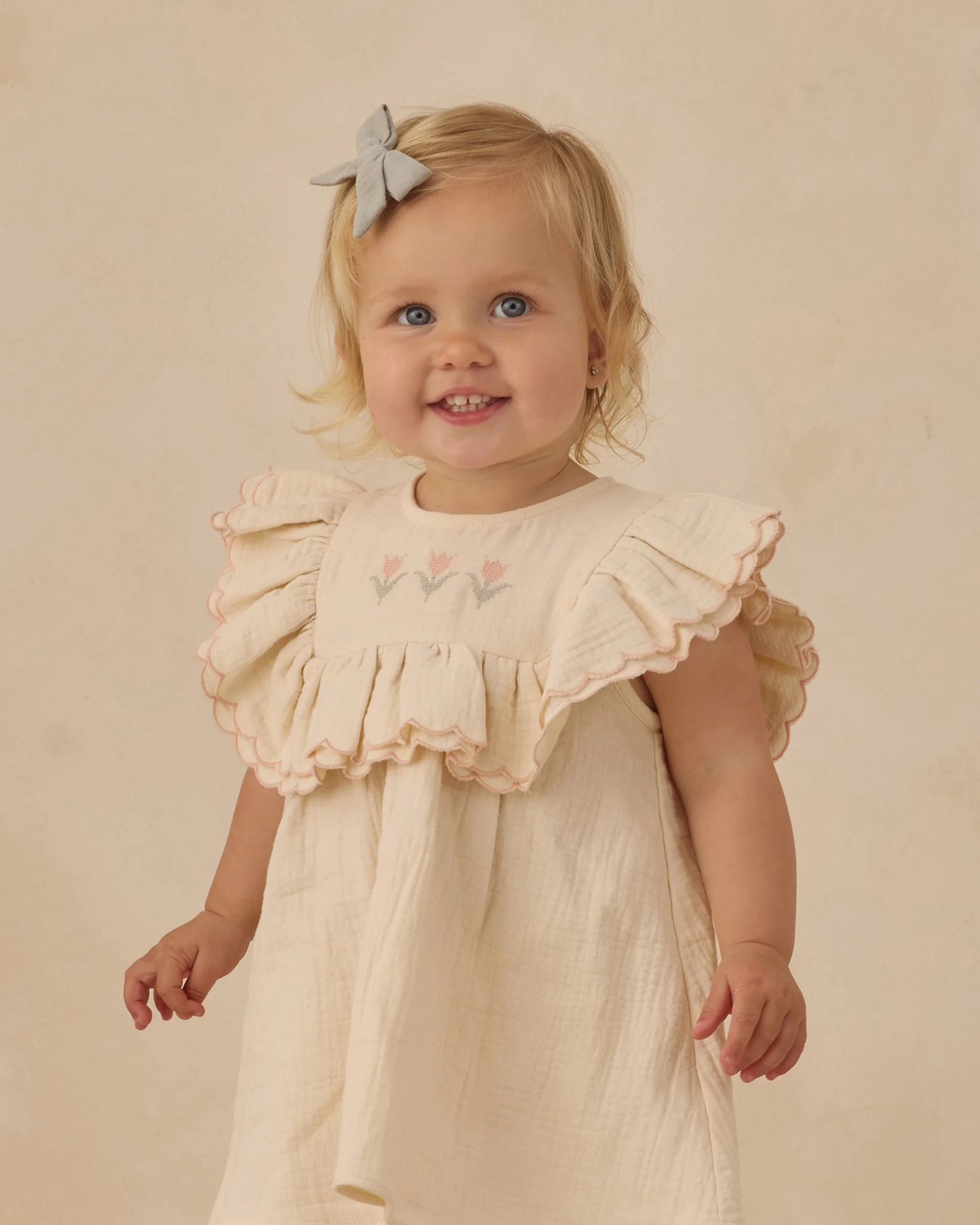 Quincy Mae - Lulu Dress Natural