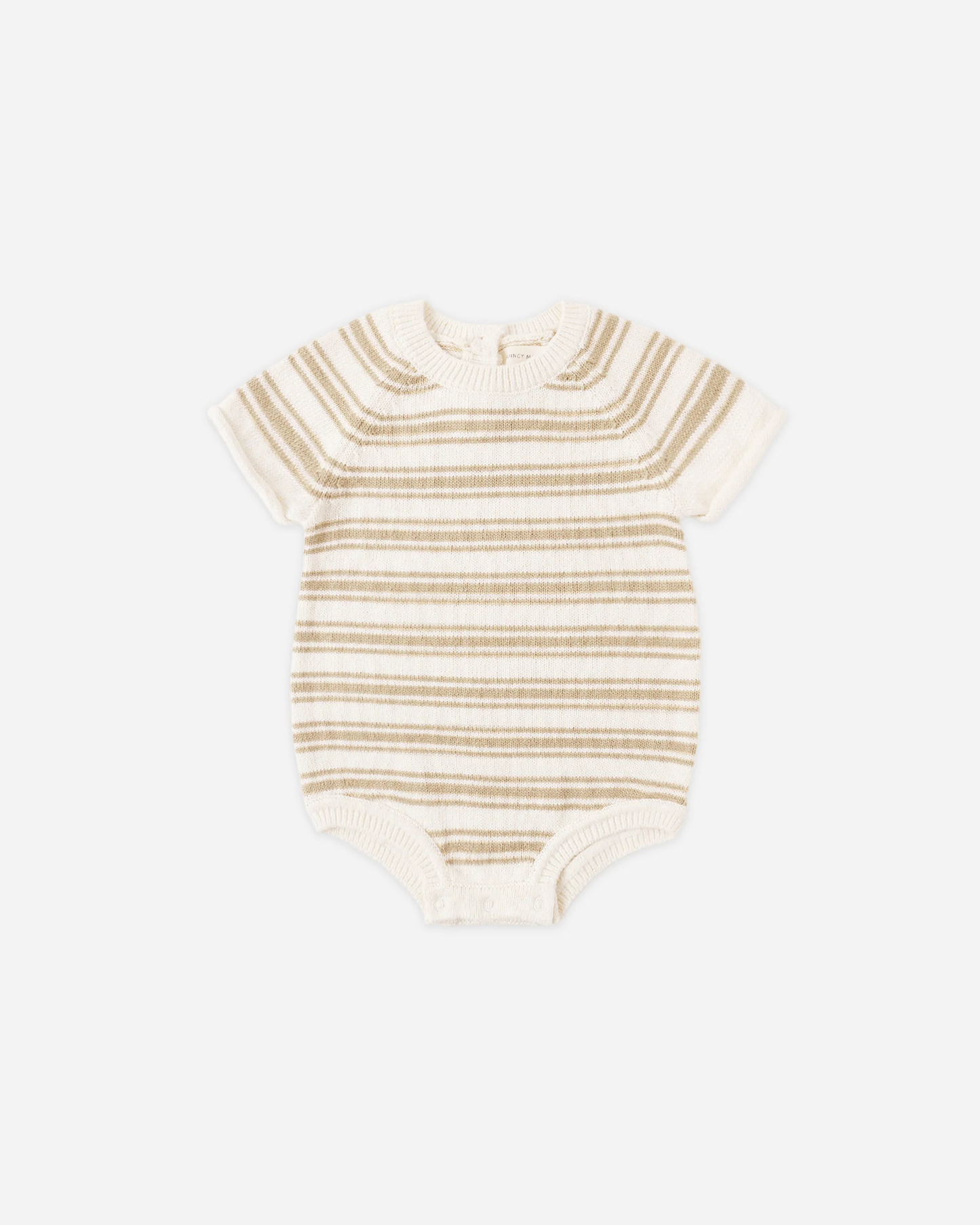 Quincy Mae - Rowan Romper Butterscotch Stripe