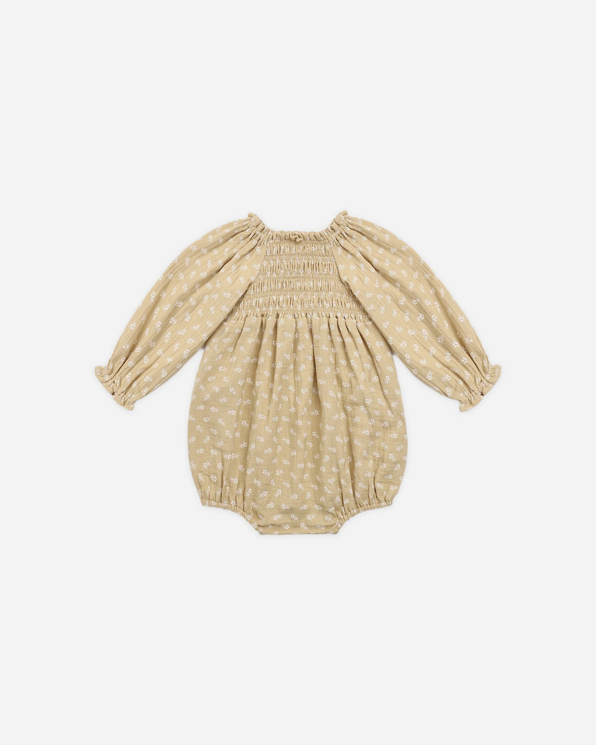Quincy Mae - Eden Romper Butterscotch Floral