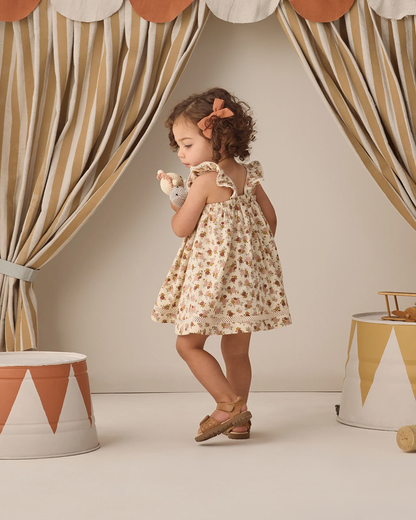 Quincy Mae - Ruffle Tank Dress Bloom