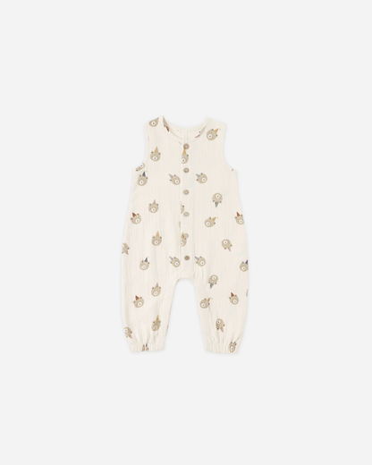Quincy Mae - Woven Jumpsuit Party Bears