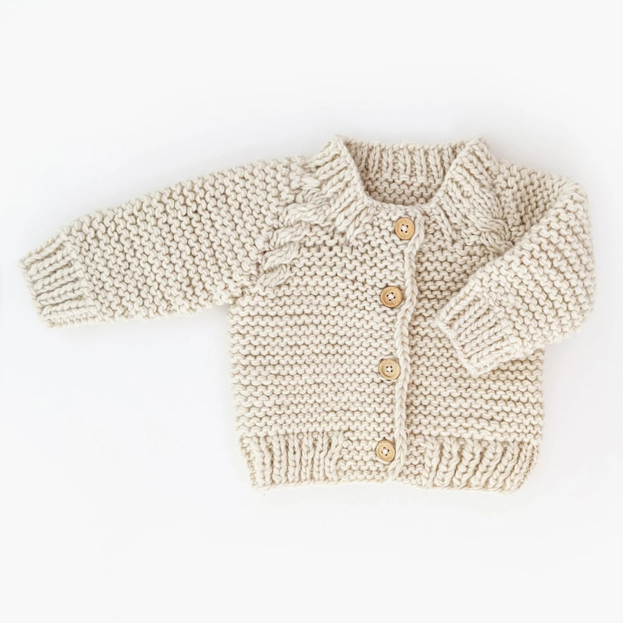 Natural Cardigan Sweater