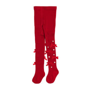 Sweet Wink - Ruby Red Bedazzled Tights